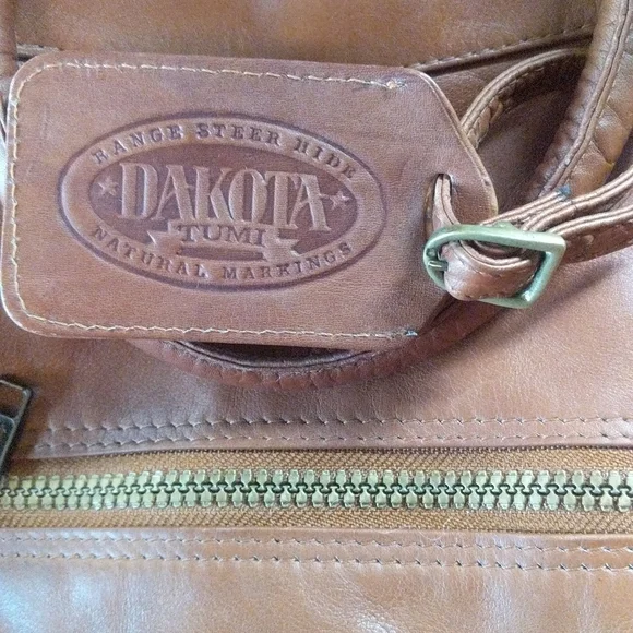 Tumi Dakota Steer Hide Large Large Travel Bag - Picture 4 of 11